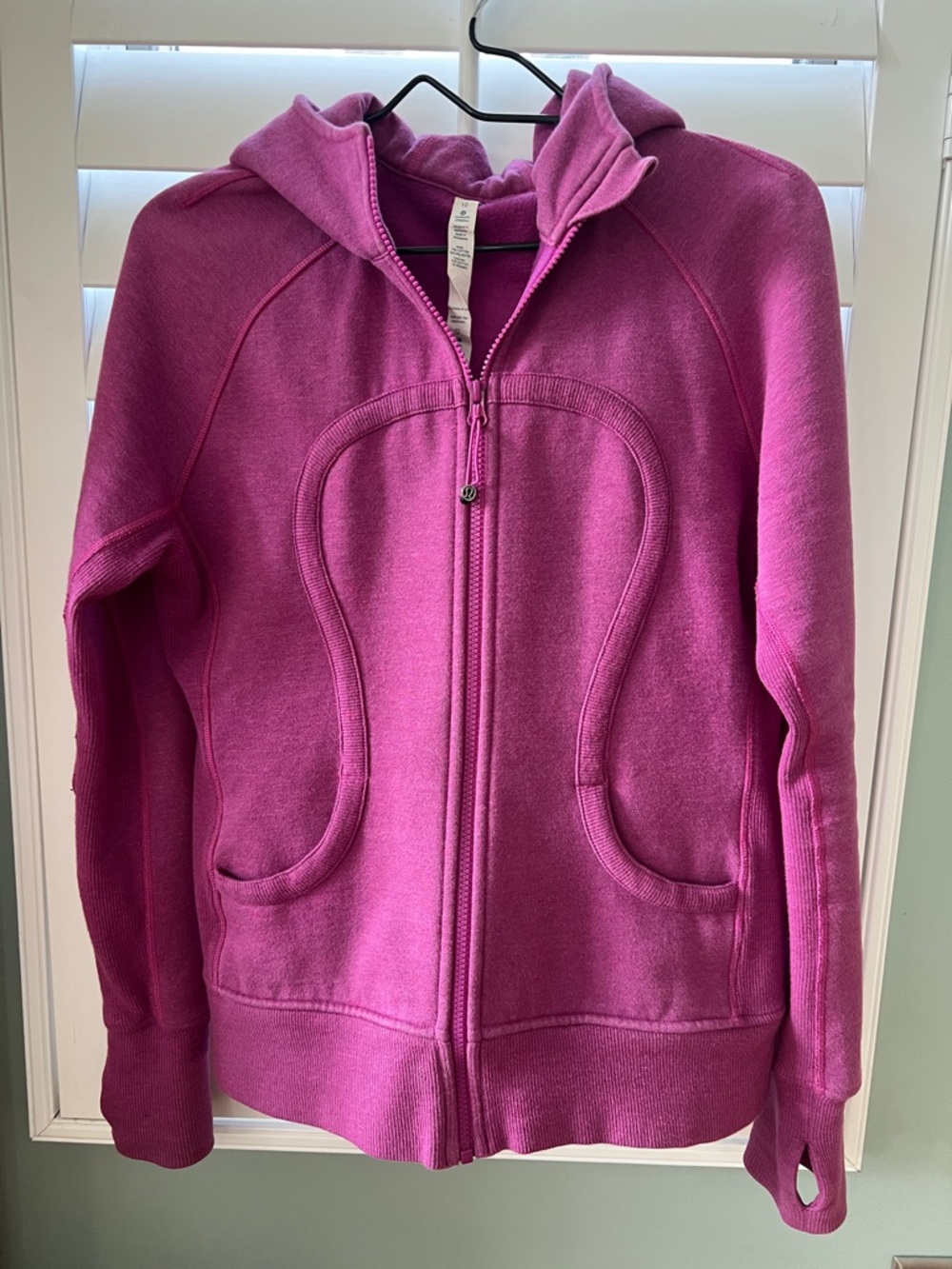 Vintage lululemon athletica Raspberry Pink Full-Zip Hoodie